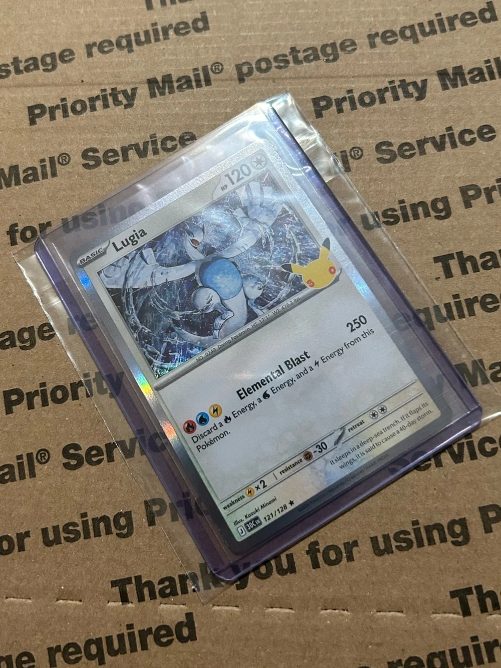 Pokemon holo lugia